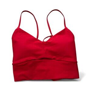 alo yoga Alosoft Highlight Bra in red medium